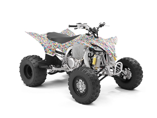 Crisp Window Stained Glass ATV Wrapping Vinyl