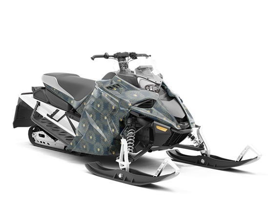 Planetary Timestamps Steampunk Custom Wrapped Snowmobile