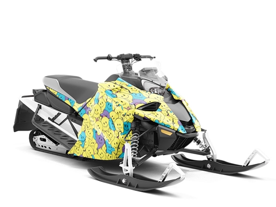 Melt With You Sticker Bomb Custom Wrapped Snowmobile