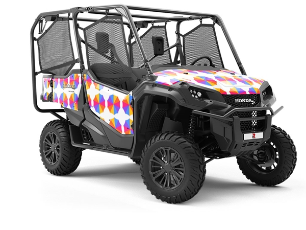 Crowded Day Summertime Utility Vehicle Vinyl Wrap