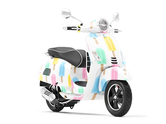 Summer Chill Summertime Vespa Scooter Wrap Film