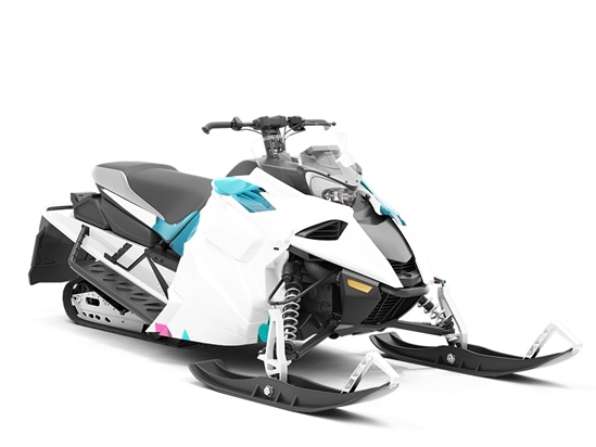 Online Exchange Technology Custom Wrapped Snowmobile