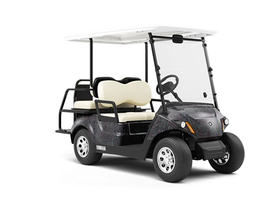Complex Systems Technology Wrapped Golf Cart