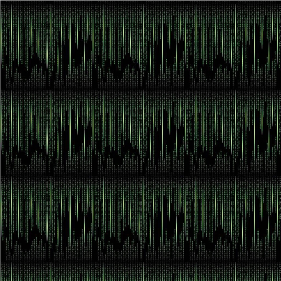 Audio Waves Technology Vinyl Wrap Pattern