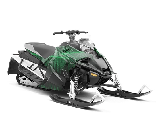 Grand Mystery Technology Custom Wrapped Snowmobile