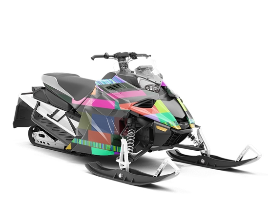 Slight Snafu Technology Custom Wrapped Snowmobile