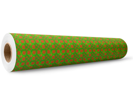 Fungal Dots Tie Dye Wrap Film Wholesale Roll