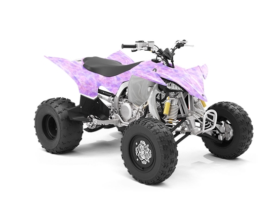Orchid Droplets Tie Dye ATV Wrapping Vinyl