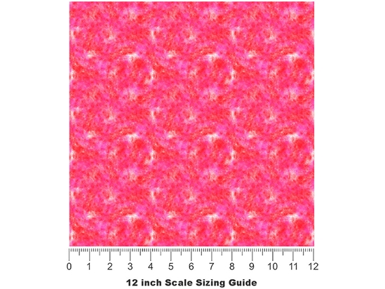 Passionate Rose Tie Dye Vinyl Film Pattern Size 12 inch Scale