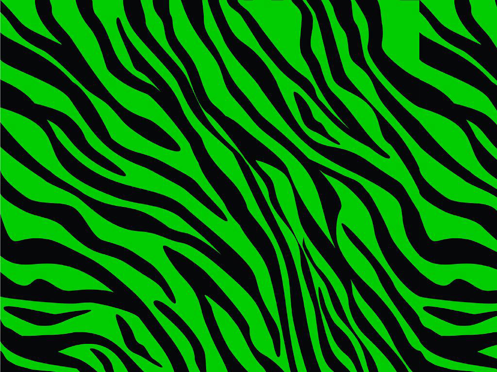 Green Tiger Vinyl Wrap Pattern