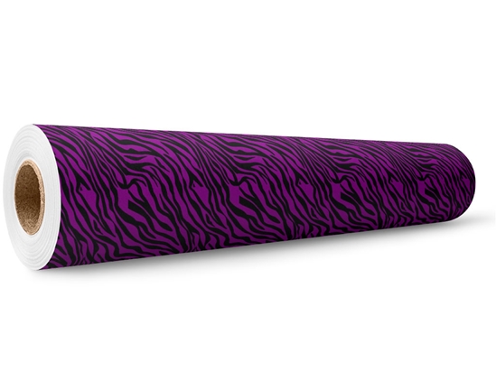 Purple Tiger Wrap Film Wholesale Roll