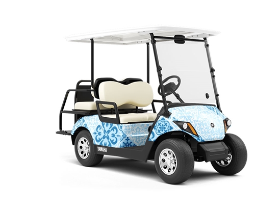 Headspace Tile Wrapped Golf Cart
