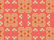 Marigold Tile Vinyl Wrap Pattern