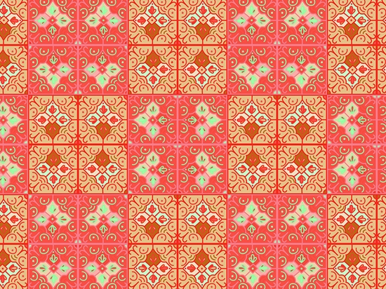 Marigold Tile Vinyl Wrap Pattern
