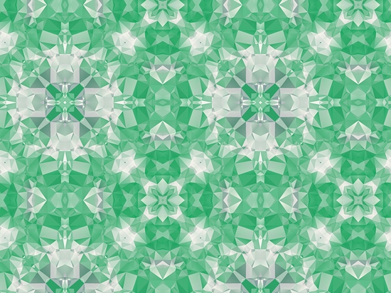 Emerald Tile Vinyl Wrap Pattern