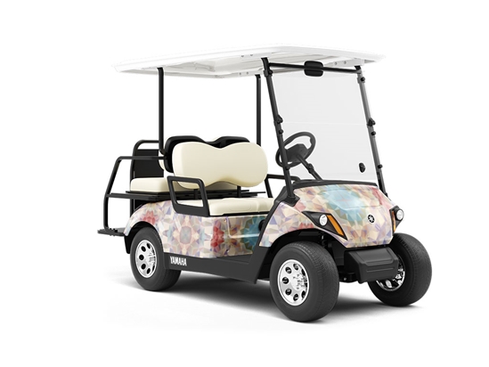 Heartlines Tile Wrapped Golf Cart