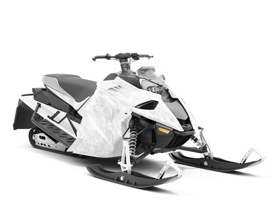 Pure Ice Tile Custom Wrapped Snowmobile
