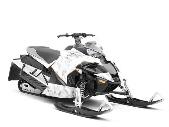 Black Touch Tile Custom Wrapped Snowmobile