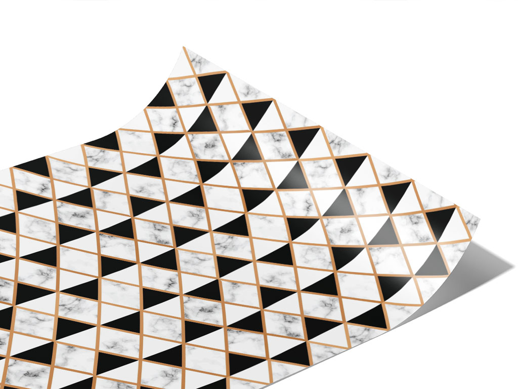 Checkered Diamond Tile Vinyl Wraps