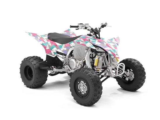 Saturated Shards Tile ATV Wrapping Vinyl
