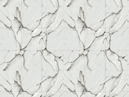 White Deviations Tile Vinyl Wrap Pattern