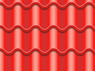 Red Tile Vinyl Wrap Pattern