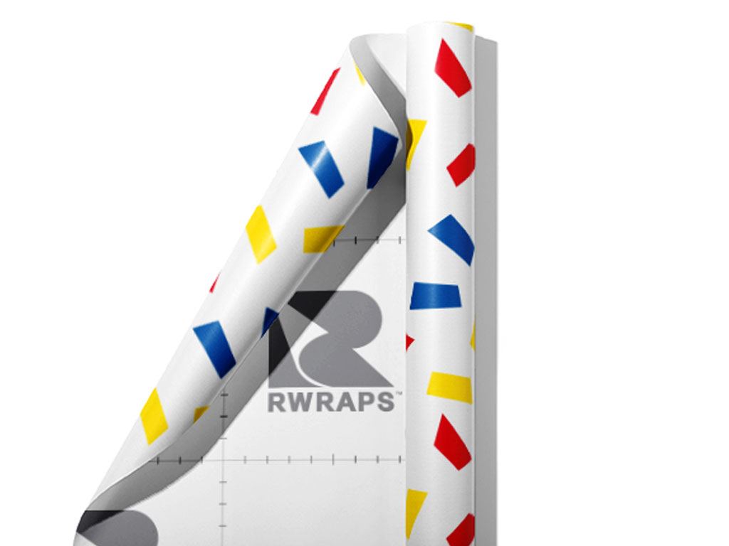 Classroom Trapezoids Toy Room Wrap Film Sheets