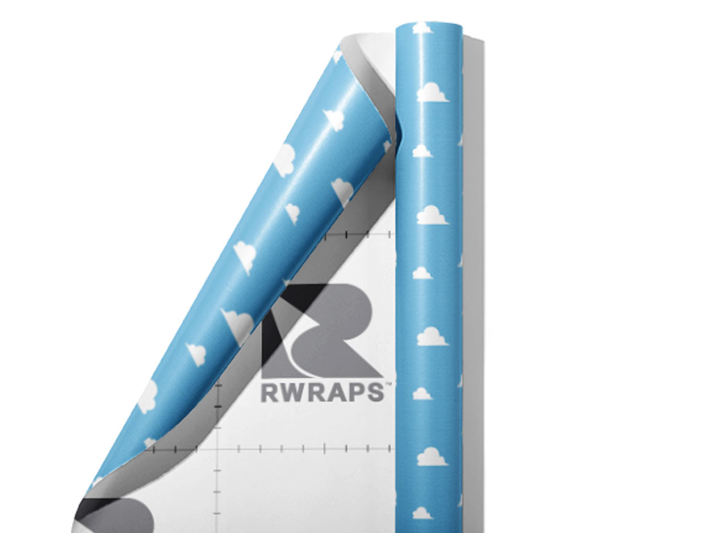 Cloudy Skies Toy Room Wrap Film Sheets