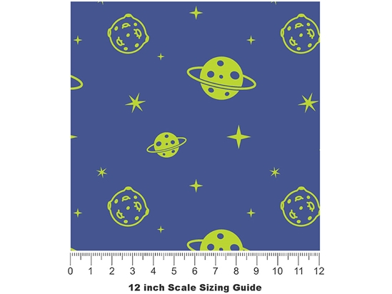 Home Planet Toy Room Vinyl Film Pattern Size 12 inch Scale