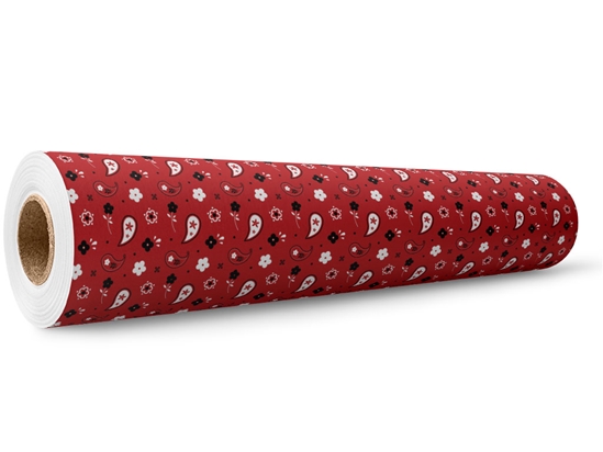 Red Kerchief Toy Room Wrap Film Wholesale Roll