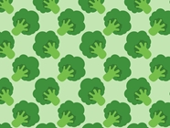 Green Sun King Vegetable Vinyl Wrap Pattern
