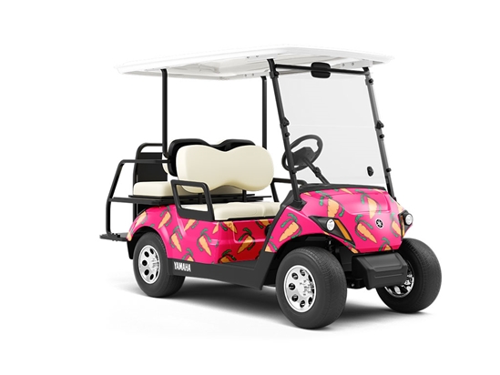 Autumn King Vegetable Wrapped Golf Cart