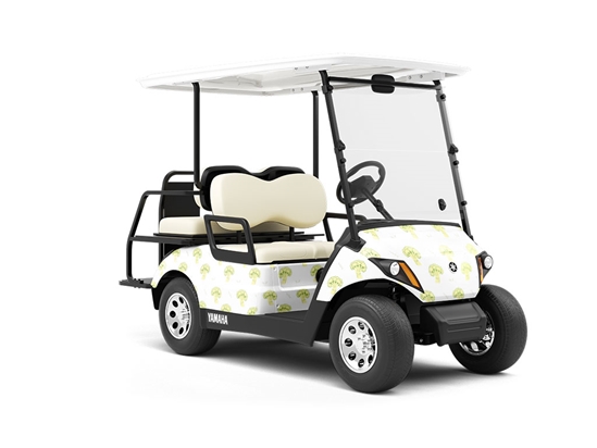 Fine Fioretto Vegetable Wrapped Golf Cart