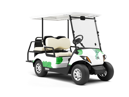 Emperor Spinach Vegetable Wrapped Golf Cart