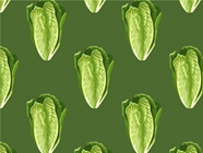 Little Gem Romaine Vegetable Vinyl Wrap Pattern
