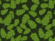 Space Spinach Vegetable Vinyl Wrap Pattern