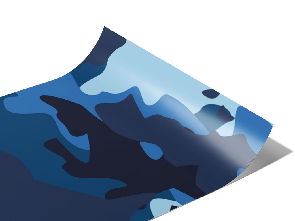 Deep Sea Camouflage Water Vinyl Wraps