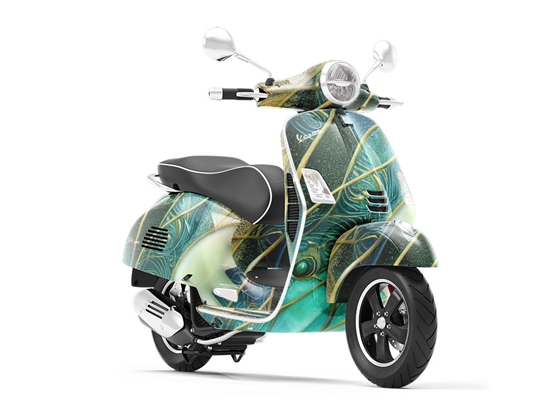 Watery Tendrils Water Vespa Scooter Wrap Film
