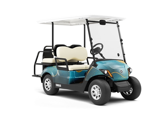 Whining Waves Water Wrapped Golf Cart