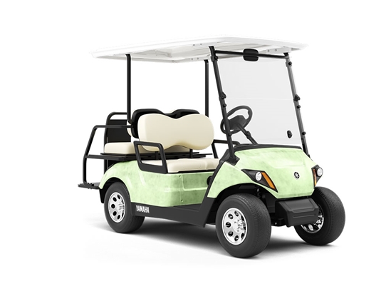 Lost Paradise Watercolor Wrapped Golf Cart