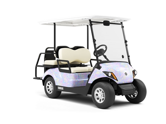 Germfree Adolescence Watercolor Wrapped Golf Cart
