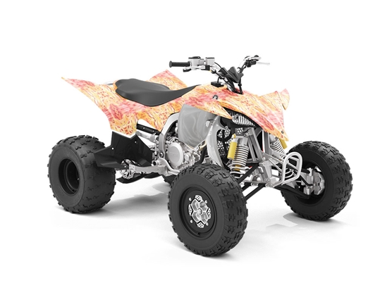 Going Going Gone Watercolor ATV Wrapping Vinyl