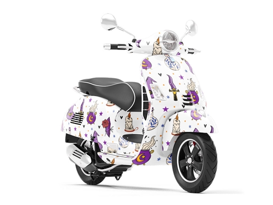 Enchanted Items Witch Vespa Scooter Wrap Film