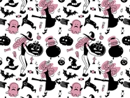 Wiccan Hipster Witch Vinyl Wrap Pattern