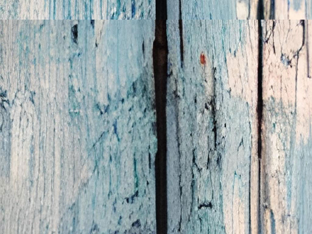 Rwraps™ Blue Wood Plank Print Vinyl Wrap Film - Aero