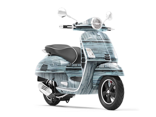 Horizontal Supports Wood Plank Vespa Scooter Wrap Film