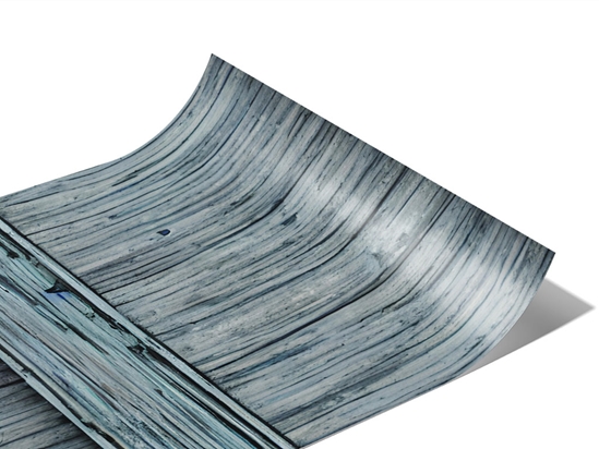 Horizontal Supports Wood Plank Vinyl Wraps