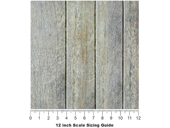 Morning  Wood Plank Vinyl Film Pattern Size 12 inch Scale