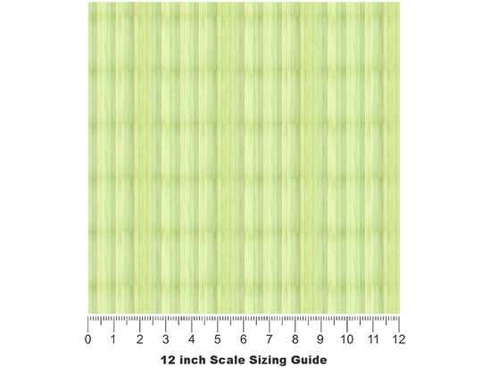 Lime  Wood Plank Vinyl Film Pattern Size 12 inch Scale