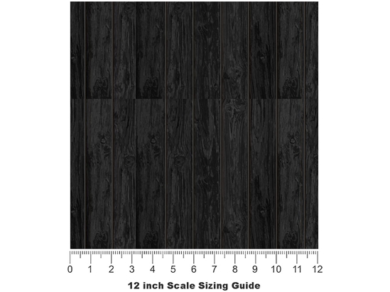 Shadow  Wood Plank Vinyl Film Pattern Size 12 inch Scale
